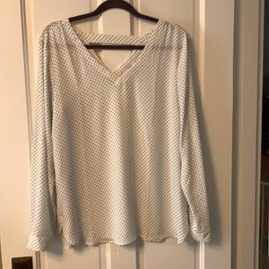 Loft Outlet Polka Dot blouse